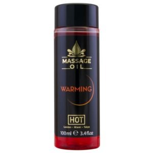 HOT šildantis masažo aliejus 100 ml