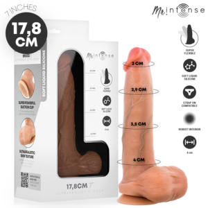 MR INTENSE Bruce S silikoninis dildo