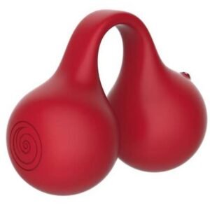 SNAIL VIBE Twinn Cherry pirštinis vibratorius