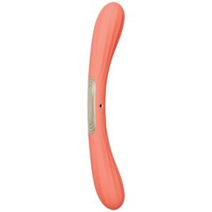 LELO Boomerang dvigubas vibratorius, koralinis