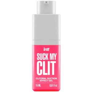 Intt Suck My Clit stimuliuojantis gelis, žemuogių kvapo, 15 ml