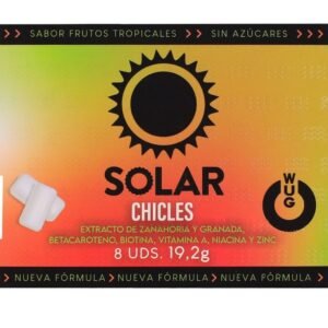 WUG Solar — kramtomoji guma, 8 vnt.