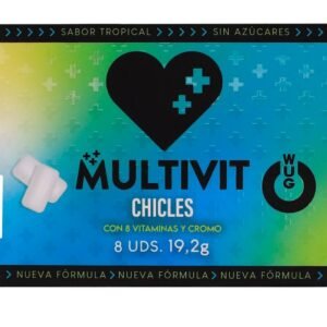WUG GUM Multivit — kramtoma guma, 8 vnt.