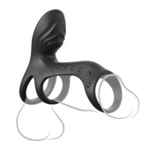 FANTASY C-RINGZ vibruojantis porų žiedas 19,5 cm
