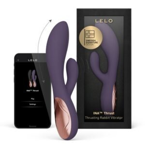 LELO Ina Thrust Rabbit violetinis vibratorius