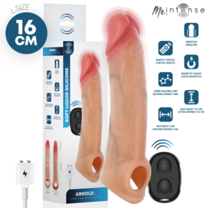 MR. INTENSE PENIS ACCESSORIES Arnold L vibruojanti penio mova