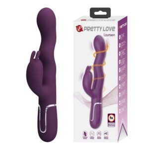 HIGH TECH Loursen triušio vibratorius, violetinis