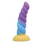 POWER MONSTERS vienaragio silikoninis dildo, 22 cm