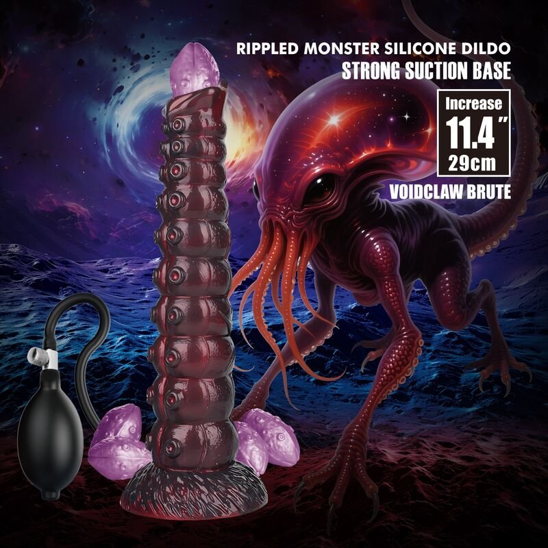 POWER MONSTERS Voidclaw Brute pripučiamas dildo - Image 9