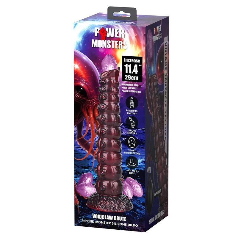 POWER MONSTERS Voidclaw Brute pripučiamas dildo - Image 2