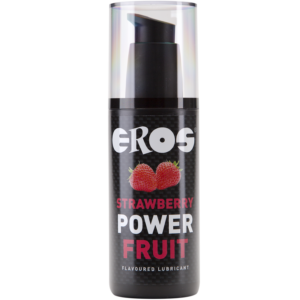 EROS POWER LINE - Braškių skonio lubrikantas