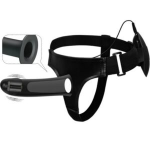 HARNESS COLLECTION Vito straponas su vibracija, 17,3 cm