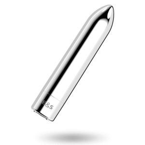 Black&Silver Kailan 2 mini vibratorius, sidabrinis