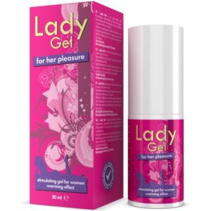 Intimateline Lady Gel stimuliuojantis gelis su šilumos efektu, 30 ml