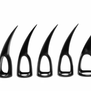 XR Brands Sensory Claw Rings Black – 10 vnt., keli dydžiai