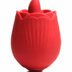 XR Brands French Rose Red intymus stimuliatorius, 10 režimų