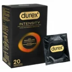 Durex Intensity prezervatyvas be latekso, 56 mm, 20 vnt.