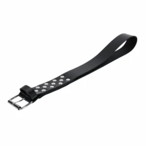 Sportsheets Edge Leather Belt Spanker Black