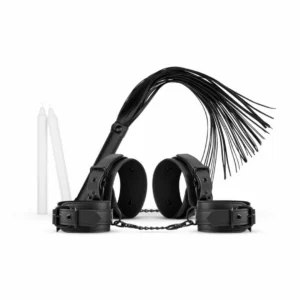 Bedroom Fantasies Bondage rinkinys, 5 dalių — juodas