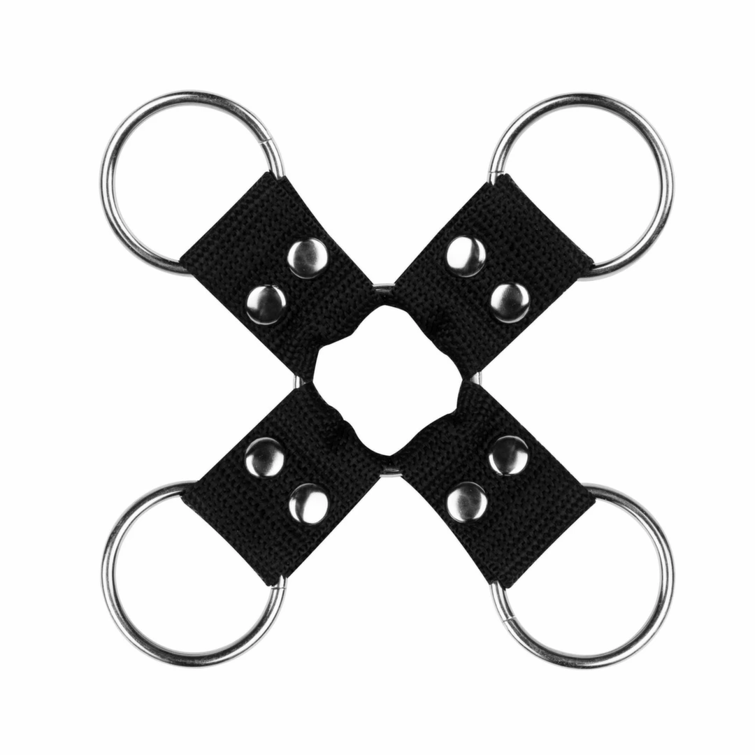 Bedroom Fantasies 8 dalių nėrinių ir odos imitacijos bondage rinkinys, - Image 10