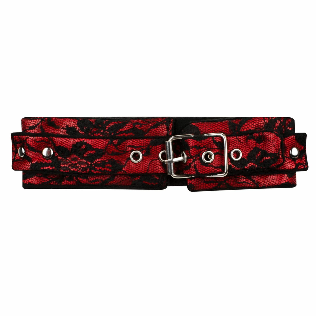 Bedroom Fantasies 8 dalių nėrinių ir odos imitacijos bondage rinkinys, - Image 7