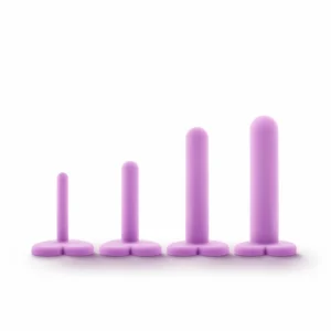 Blush Wellness silikoninis dilatorių rinkinys (violetinis)