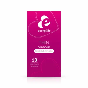 EasyGlide plonas prezervatyvas, lateksinis, 10 vnt.