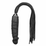 Easytoys silikoninis floggeris, anatominė rankena, 37 cm