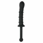 Easytoys The Handler dvigubas dildo, juodas, 27 cm