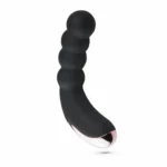 Easytoys G taško vibratorius, silikoninis, juodas, 10 režimų