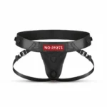 No-Parts Taylor strap-on diržai su dviem žiedais, juodi