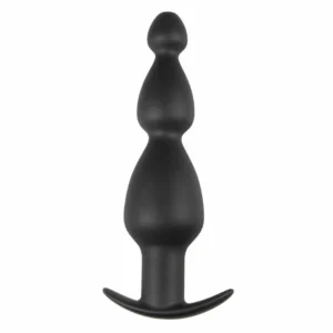 Sinner Gear Tuščias silikono kištukas, juodas (Large)