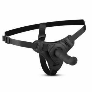 Teazers Silikoninis Strap-On rinkinys Juodas 110 cm