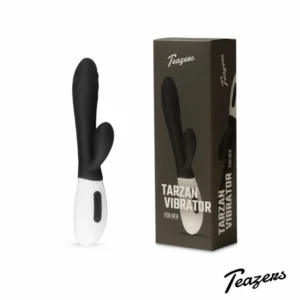 Teazers Rabbit Series Rechargeable Silicone – Black