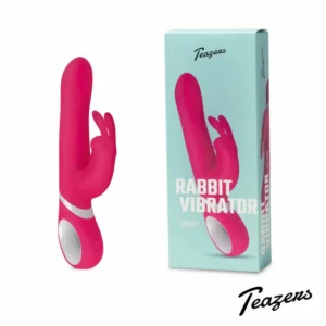 Teazers Rotating & Vibrating Rabbit Vibe – purpurinis