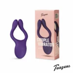 Teazers Partner MultiFun 1 porų vibratorius, juodas