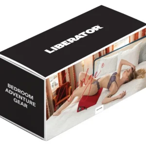 Liberator Wedge Red – ergonominė atrama 61×35.5×18 cm