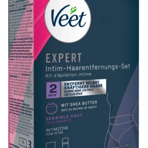 Veet Expert intymų plaukų šalinimo rinkinys 2x50 ml
