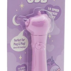 Unihorn Karma Lilac USB mini masažuoklis, 14.3 cm