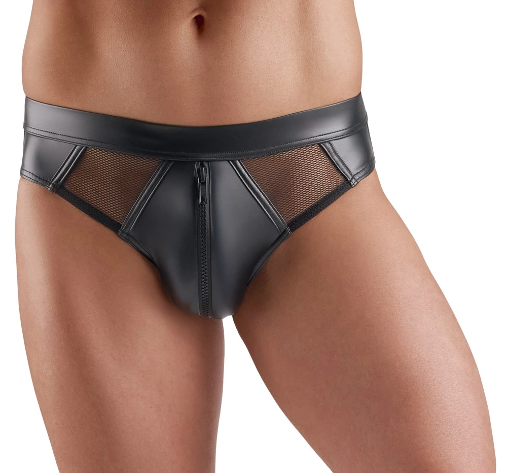 Svenjoyment Briefs L Black Wetlook - Image 2