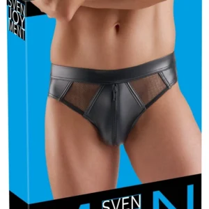 Svenjoyment Wetlook kelnaitės 3XL, juoda