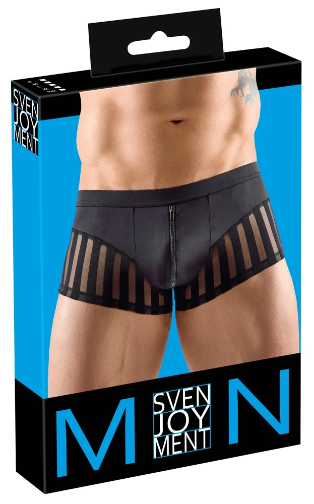 Svenjoyment Soft microfibre vyriškos kelnės, L, juodos