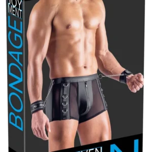 Svenjoyment Bondage vyriškos kelnės L, juodos