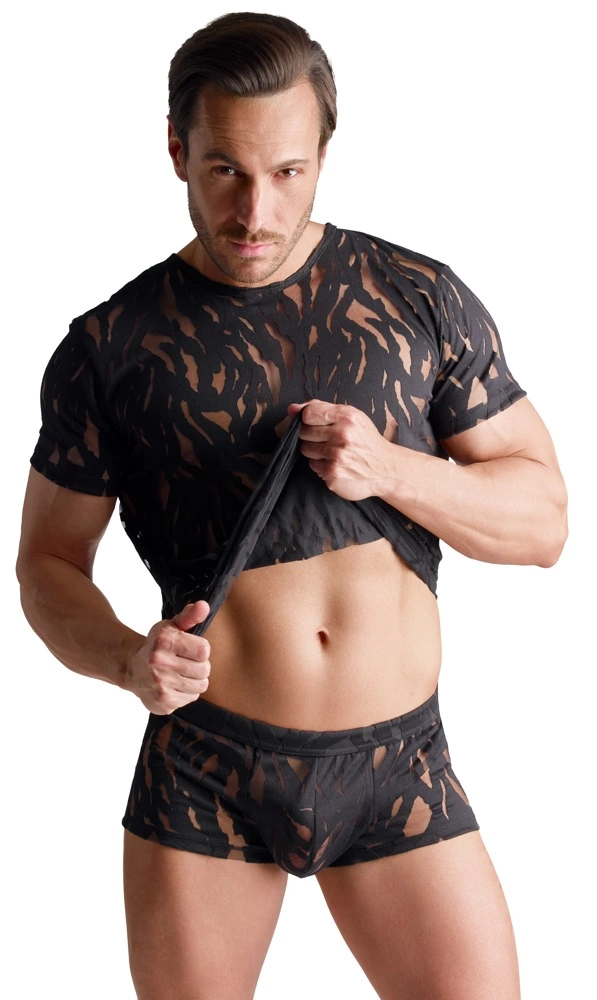 Svenjoyment M. Pants 3XL Black Burnout - Image 4
