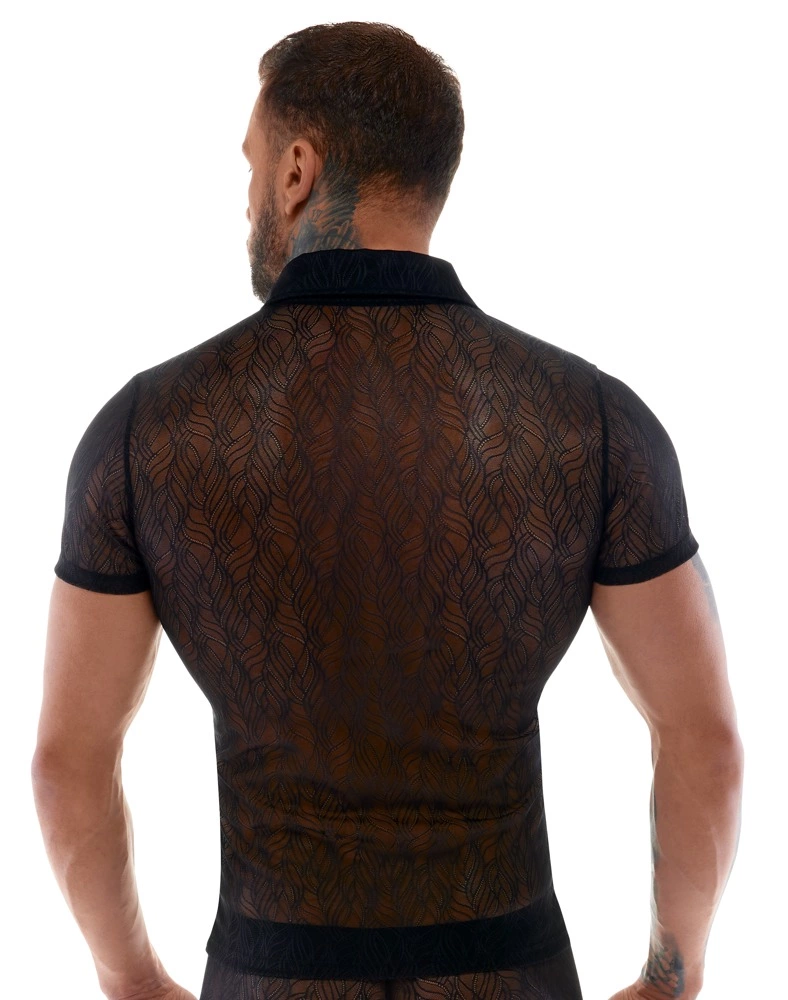 Svenjoyment Lace Shirt L Black - Image 4