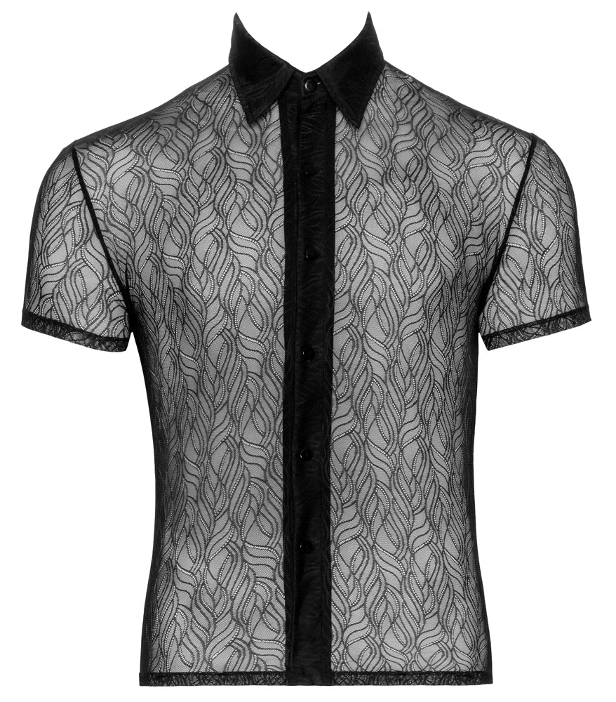 Svenjoyment Lace Shirt L Black - Image 5