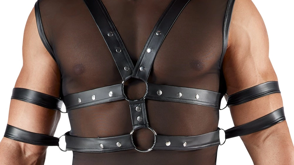 Svenjoyment BONDAGE Powernet Shirt XL, juodas - Image 6