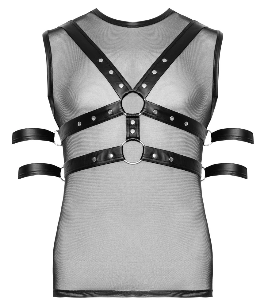 Svenjoyment BONDAGE Powernet Shirt XL, juodas - Image 8