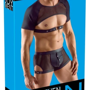 Svenjoyment Crop Top XL – matinė su tinklelio panelė