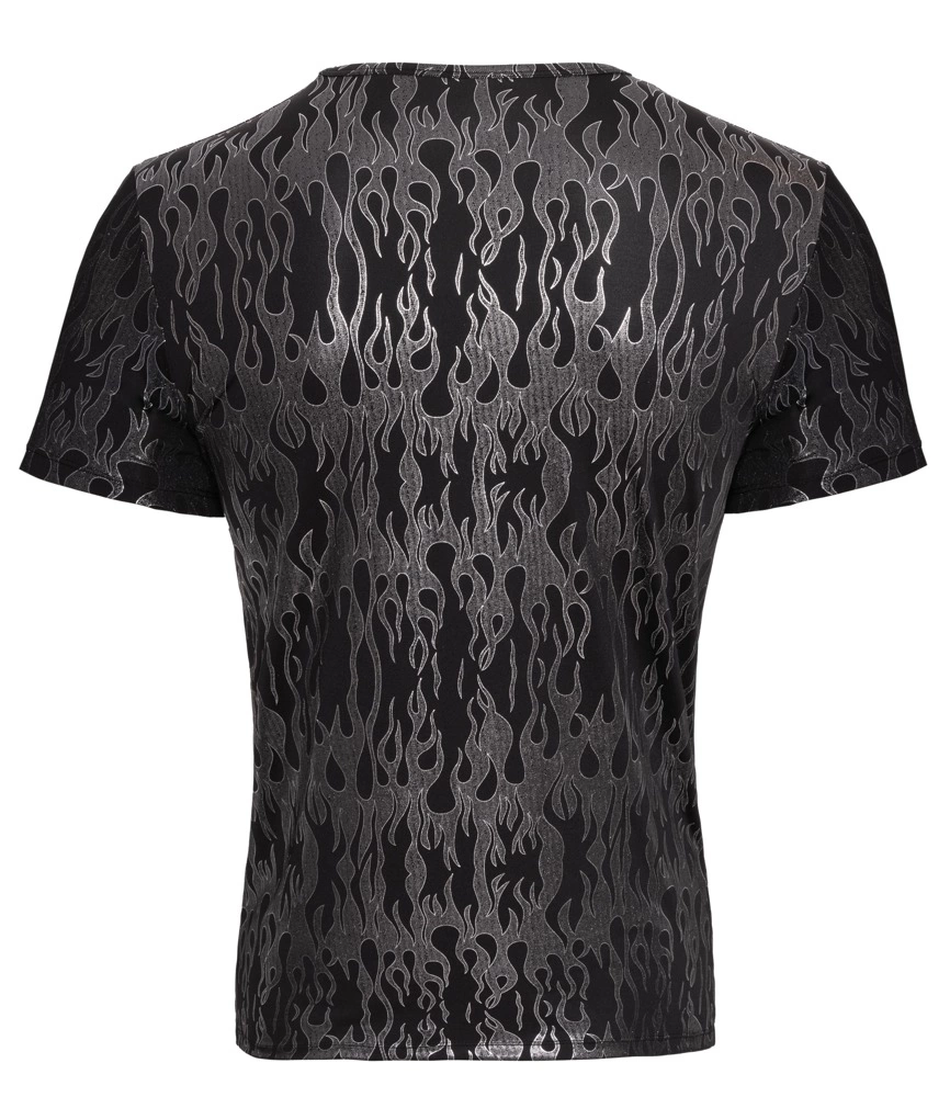 Svenjoyment Shirt XL – juodas su sidabriniu raštu - Image 6